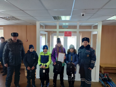 Школьники Муромцевского района приняли участие в «Биатлоне безопасности»